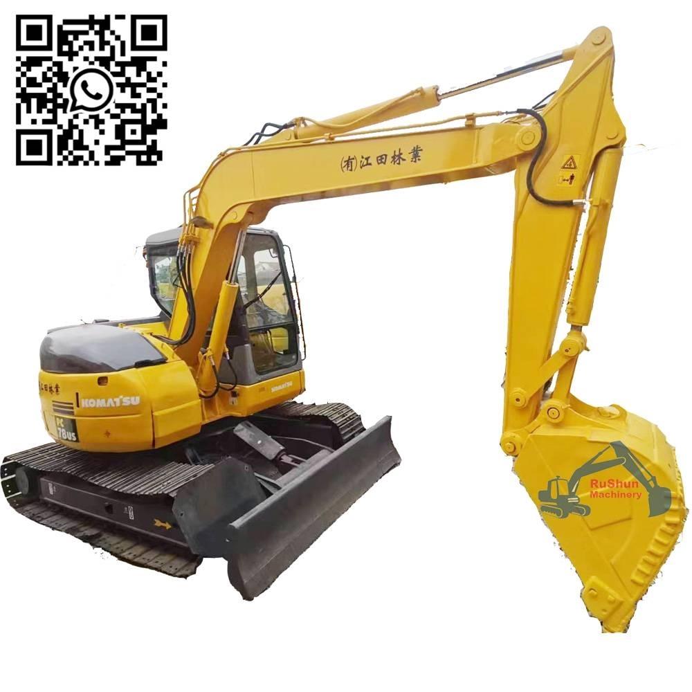 Komatsu PC78US Mini Escavadoras <7t
