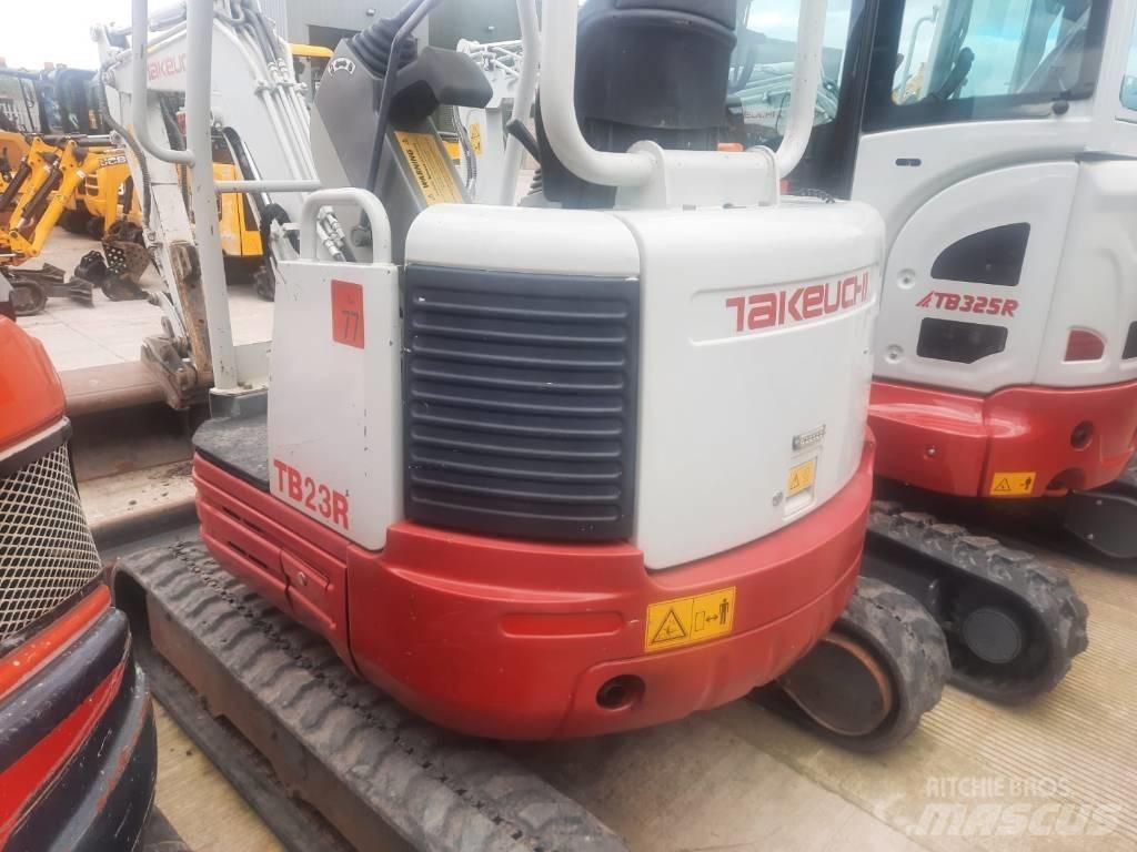 Takeuchi TB23R Mini Escavadoras <7t