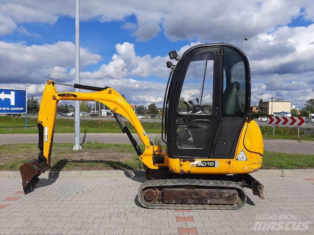 JCB 8018 Mini Escavadoras <7t