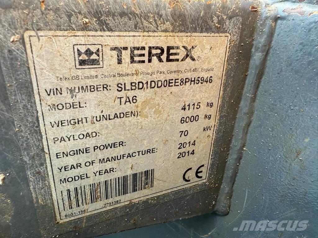 Terex TA 6 Dumpers de obras