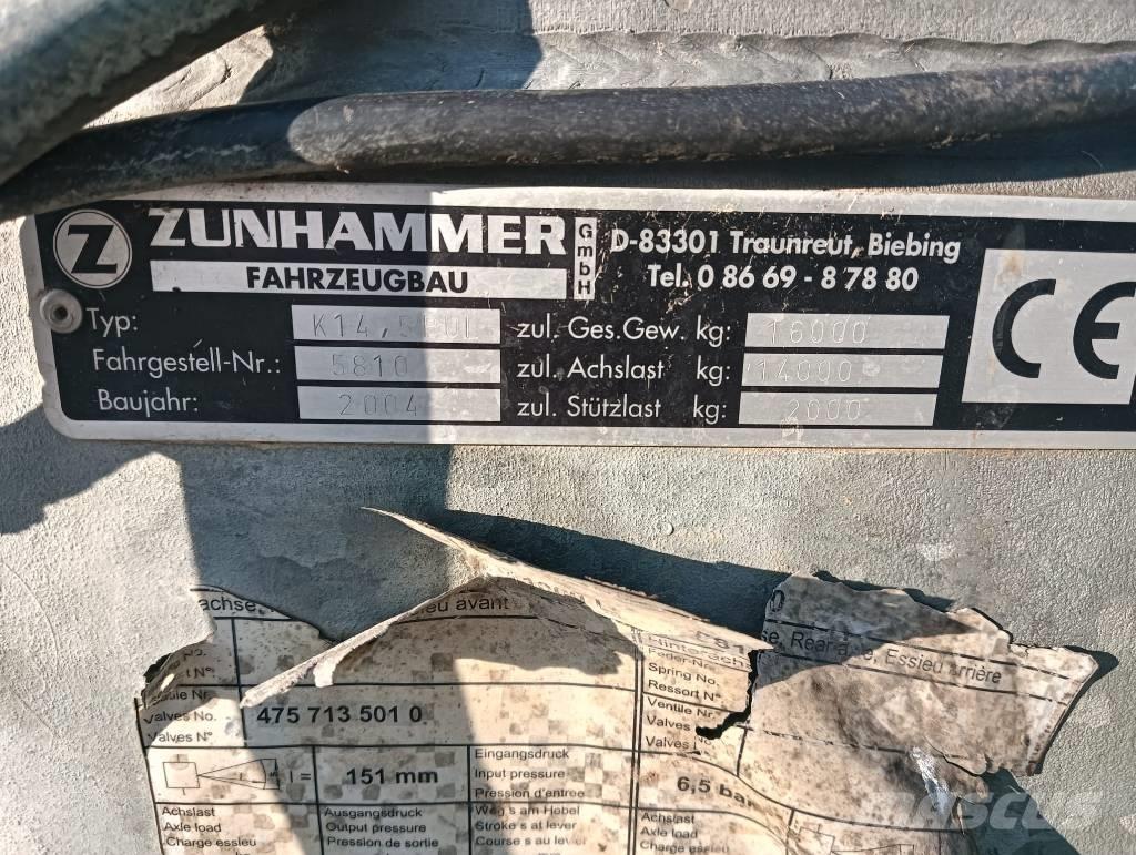 Zunhammer K 14 55PUL Espalhadores de estrume