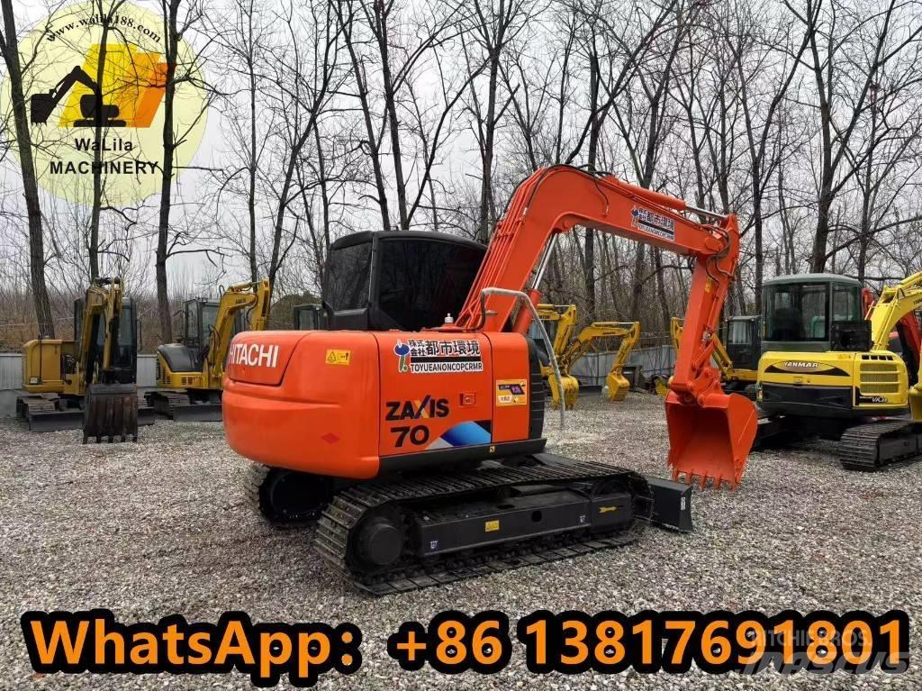Hitachi ZX 70 Mini Escavadoras <7t