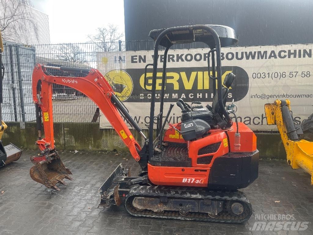 Kubota U17-3 hybride Mini Escavadoras <7t