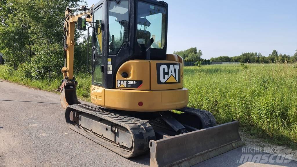 CAT 305E 2CR Mini Escavadoras <7t