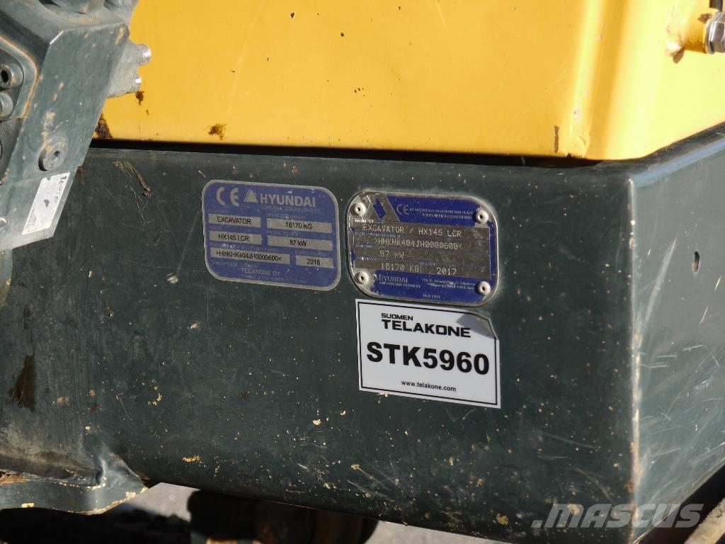 Hyundai HX 145 LCRD Escavadoras de rastos