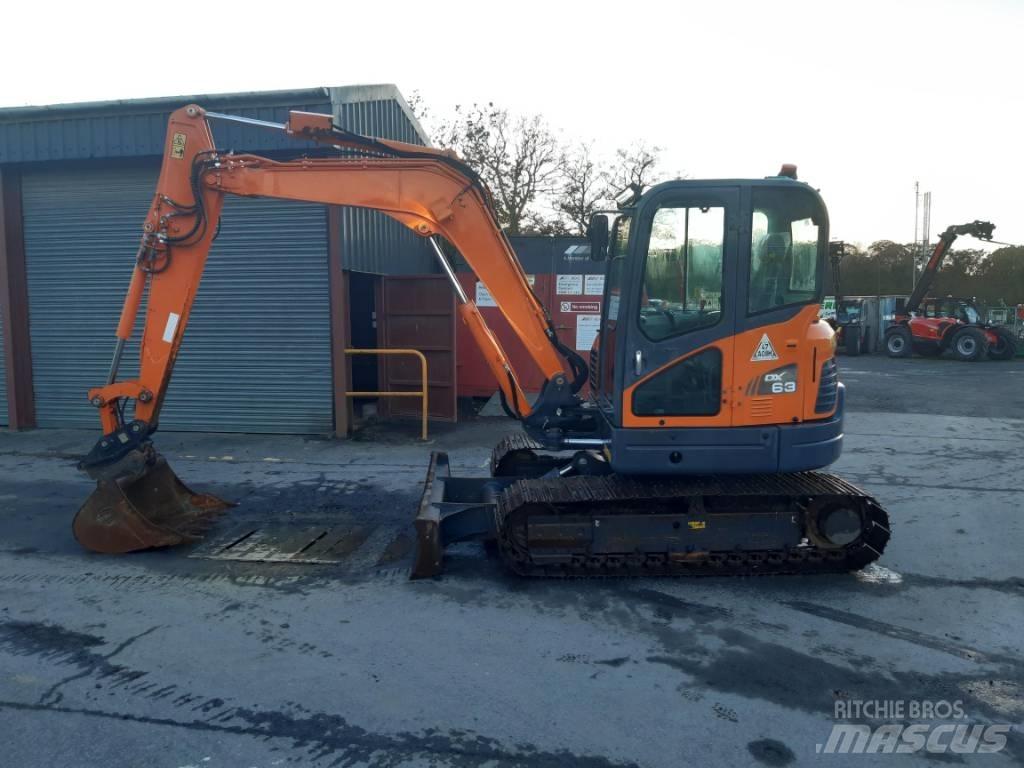 Doosan DX 63-3 Escavadoras de rastos