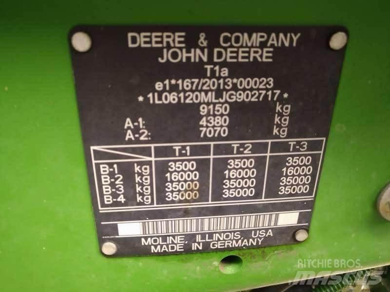 John Deere 6120 M Tratores Agrícolas usados