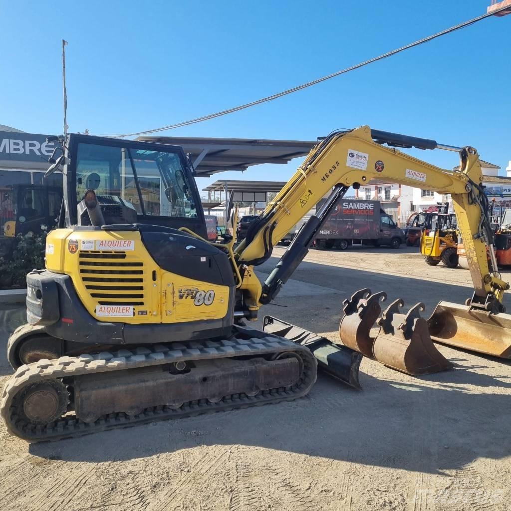 Yanmar Vio 80-1A Escavadoras Midi 7t - 12t