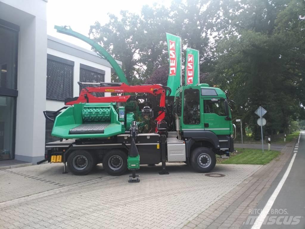 JENZ JENZ HEM 593R Tractores florestais