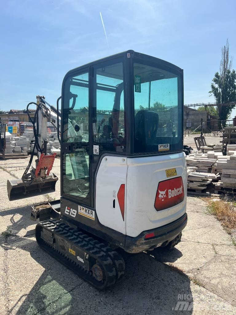 Bobcat E 19 Mini Escavadoras <7t