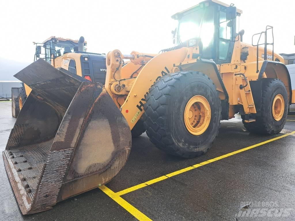 Hyundai HL980 Pás carregadoras de rodas