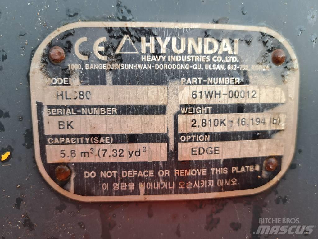 Hyundai HL980 Pás carregadoras de rodas