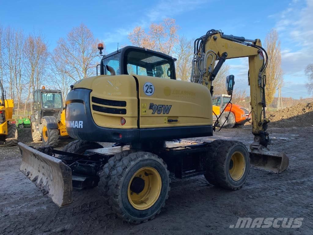 Yanmar B 95 W Escavadoras de rodas