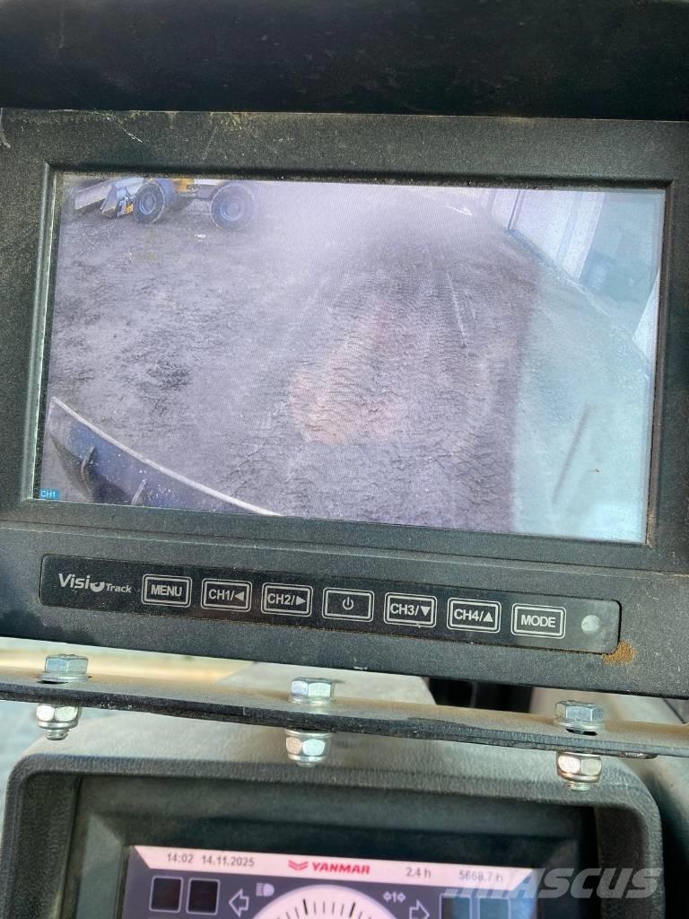 Yanmar B 95 W Escavadoras de rodas