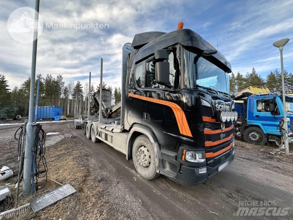 Scania R 650 Ekipage Camiões de transporte de troncos