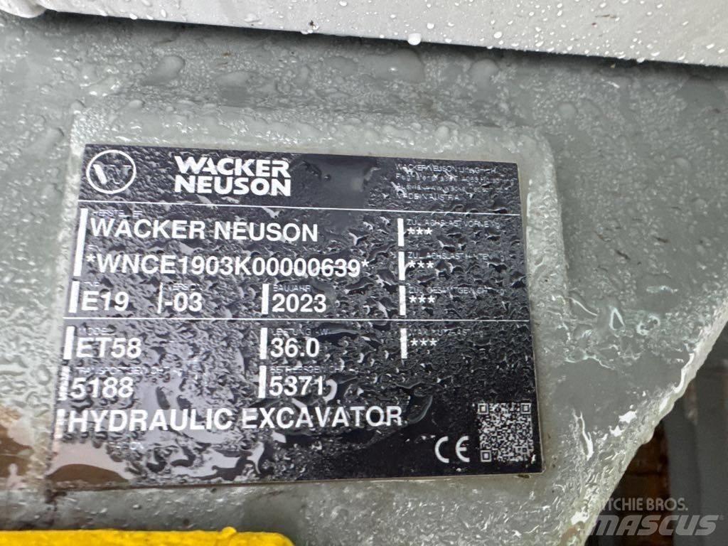 Wacker Neuson ET58 Escavadoras de rastos
