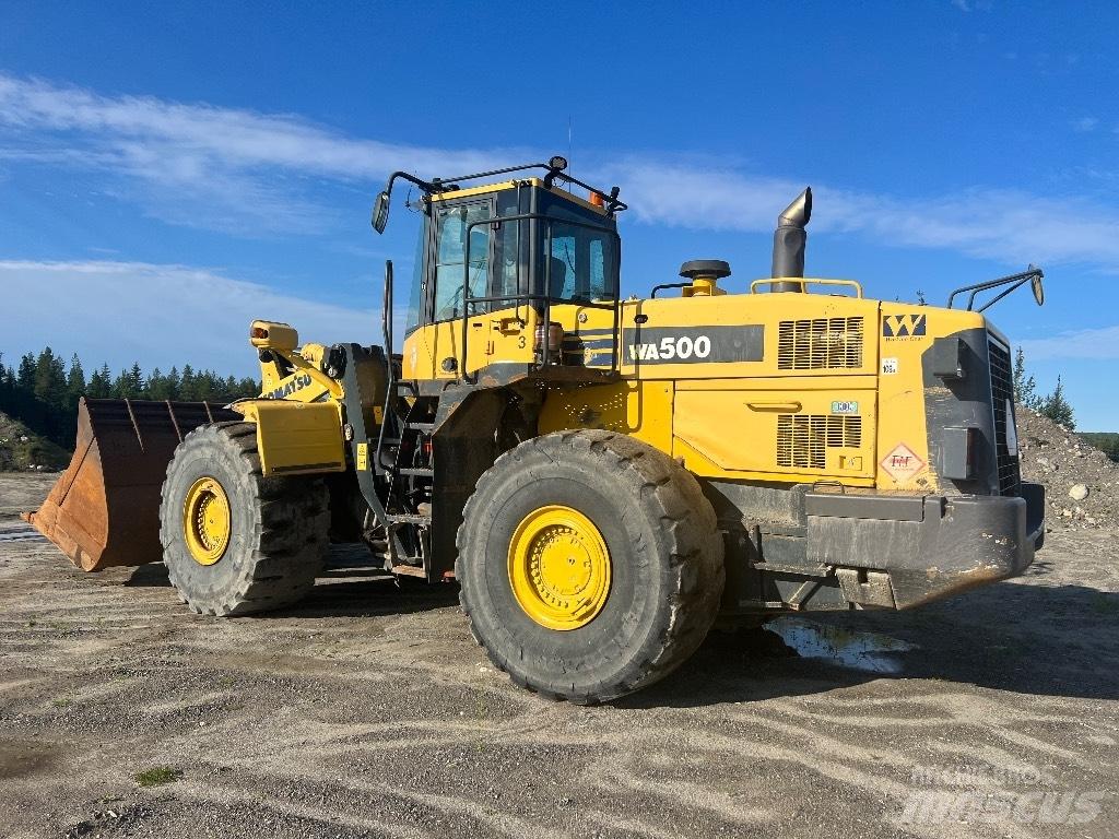 Komatsu WA 500-6 Pás carregadoras de rodas