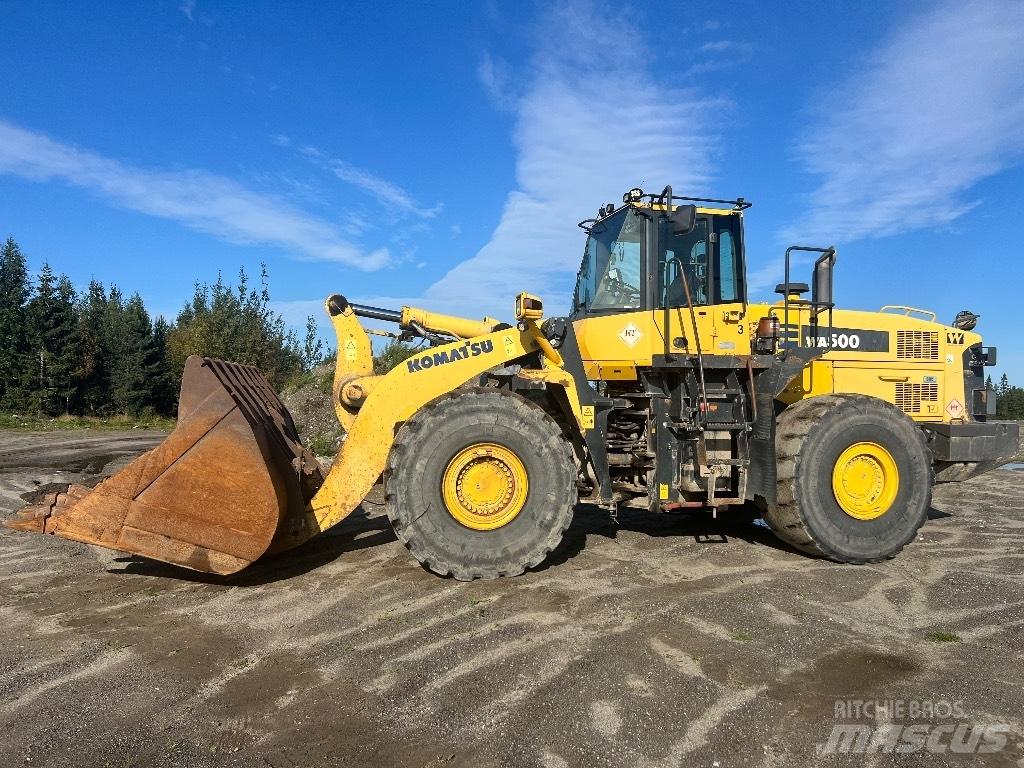 Komatsu WA 500-6 Pás carregadoras de rodas