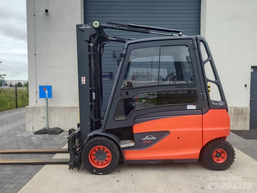Linde E50/600HL/388 Empilhadores eléctricos