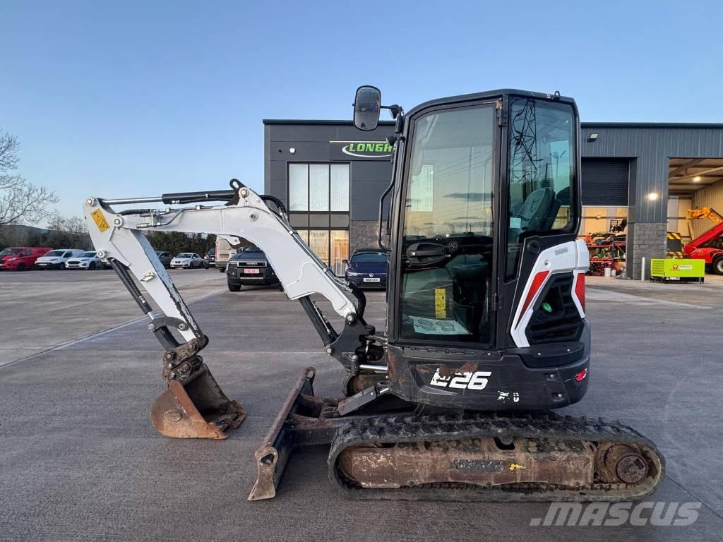 Bobcat E 26 Mini Escavadoras <7t
