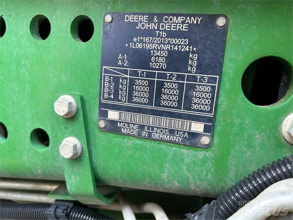 John Deere 6195R Tratores Agrícolas usados