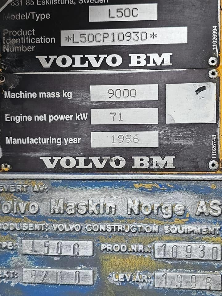 Volvo L 50 C Pás carregadoras de rodas