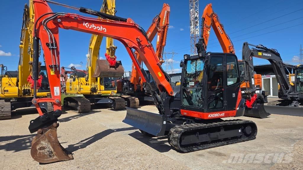 Kubota KX 080-4 Escavadoras Midi 7t - 12t