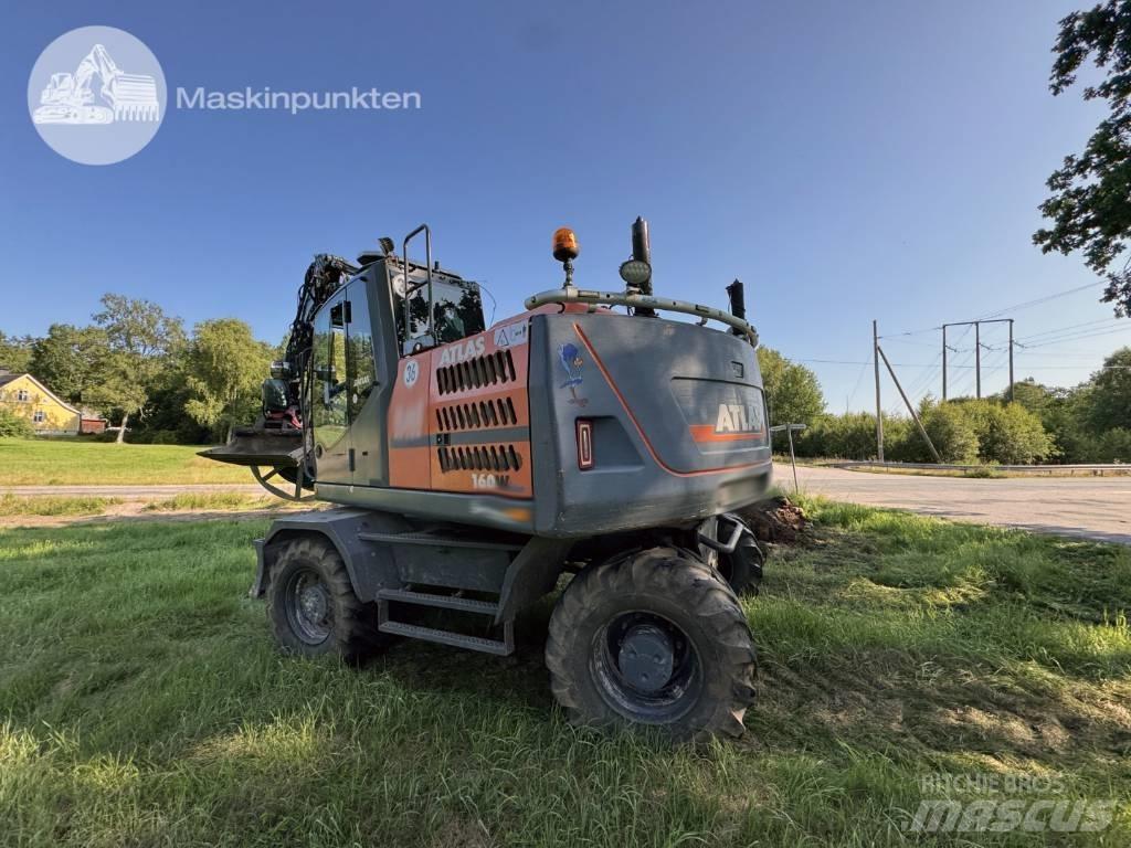 Atlas 160 W Escavadoras de rodas
