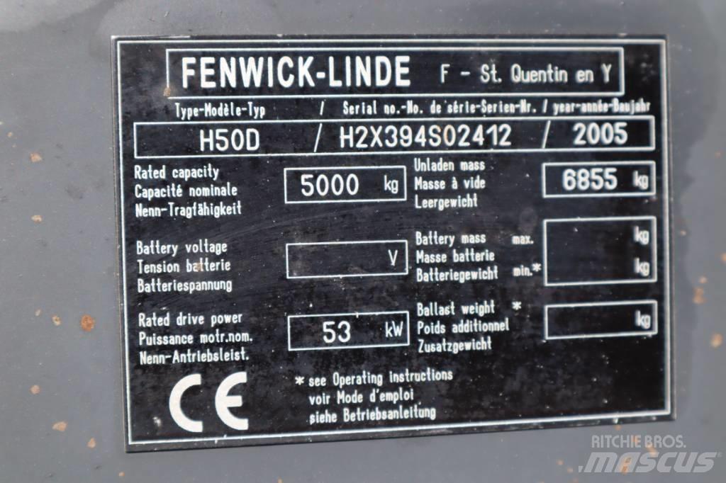 Linde H50D 5000 Kg Empilhadores Diesel