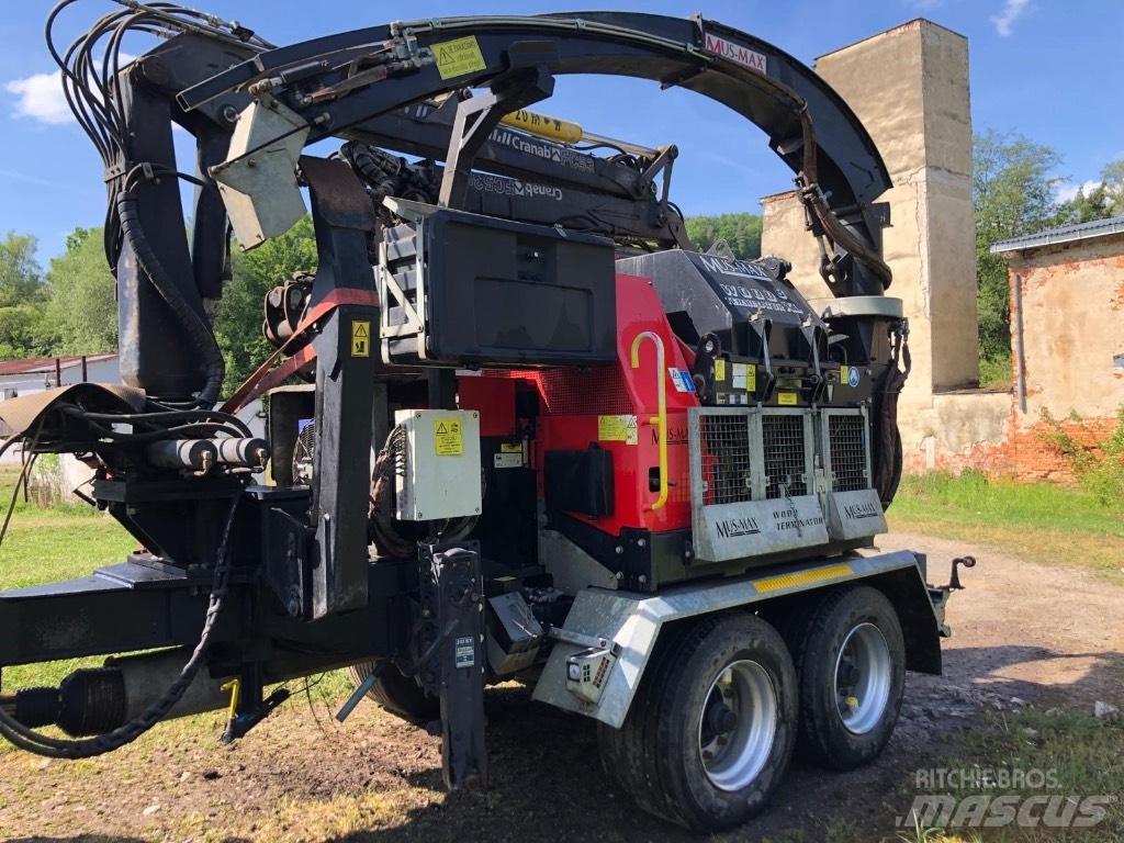 Mus-Max WT 8 XLZ Estilhaçadoras florestais