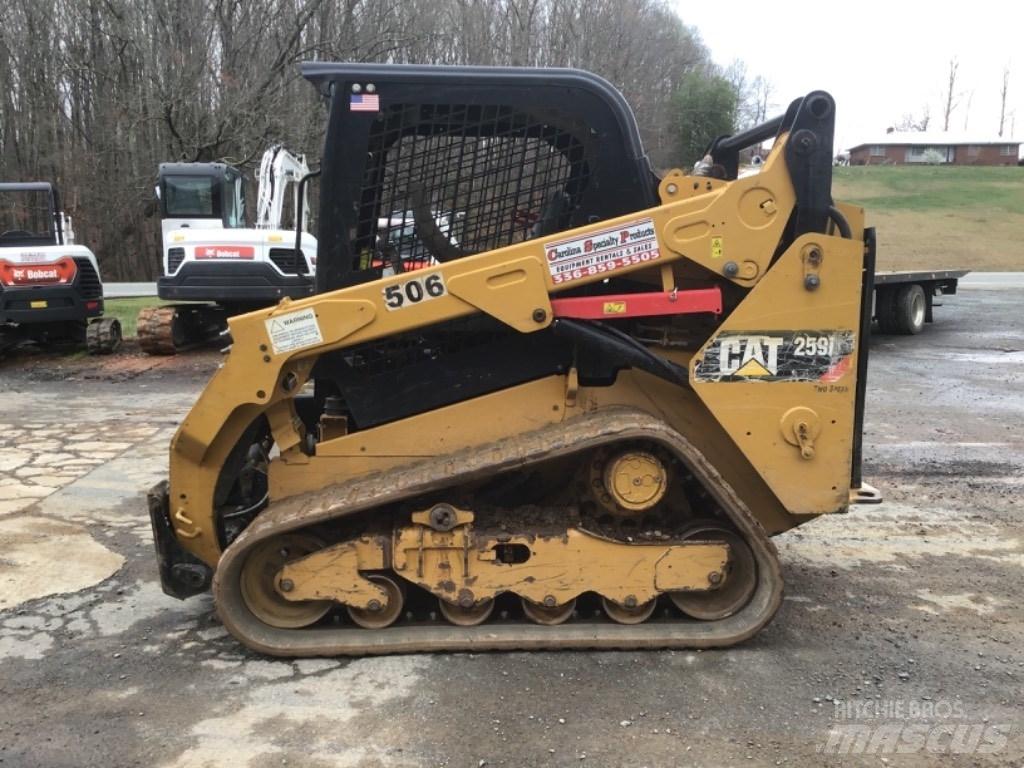 CAT 259 D Carregadoras de direcção deslizante