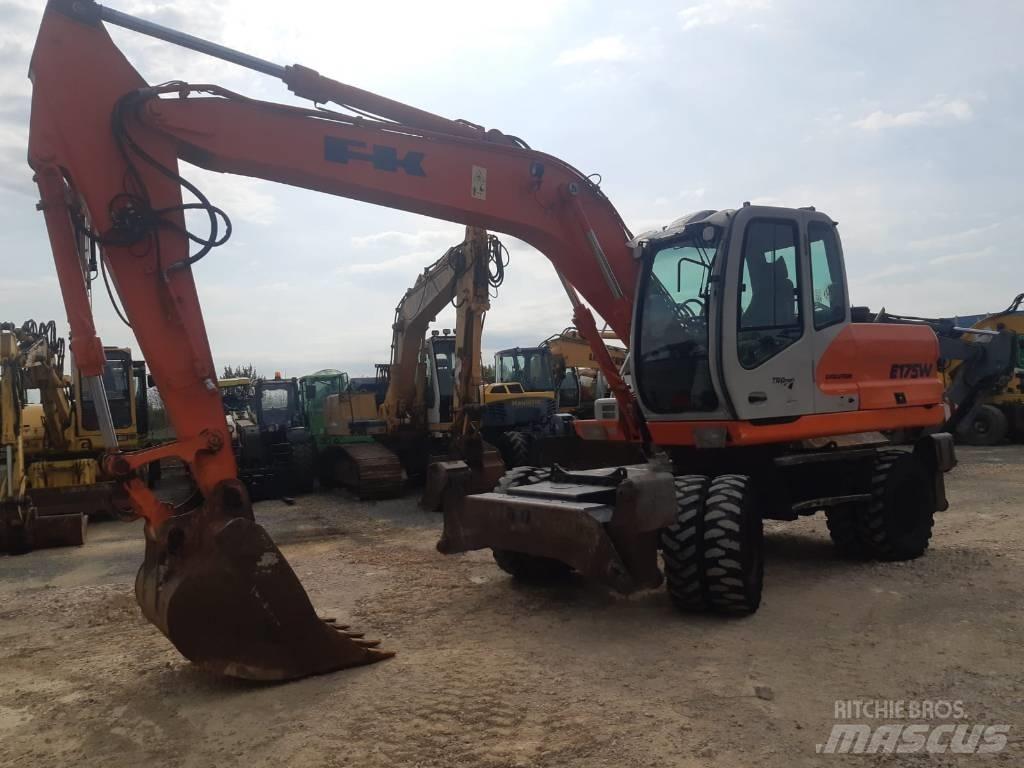 Fiat-Kobelco E175W Escavadoras de rodas