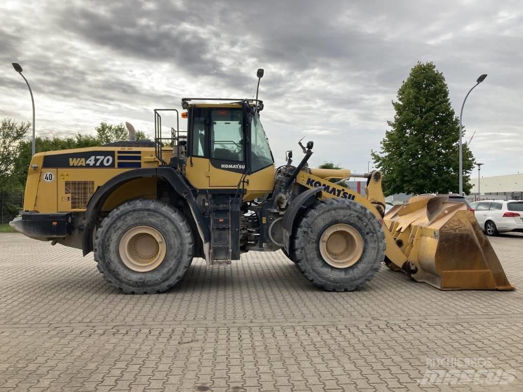 Komatsu WA 470-8 Pás carregadoras de rodas