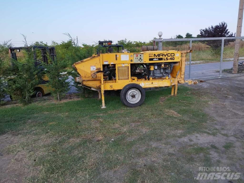 Mayco LS-40 Camiões bomba Betão