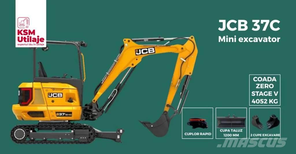 JCB 37C Mini Escavadoras <7t