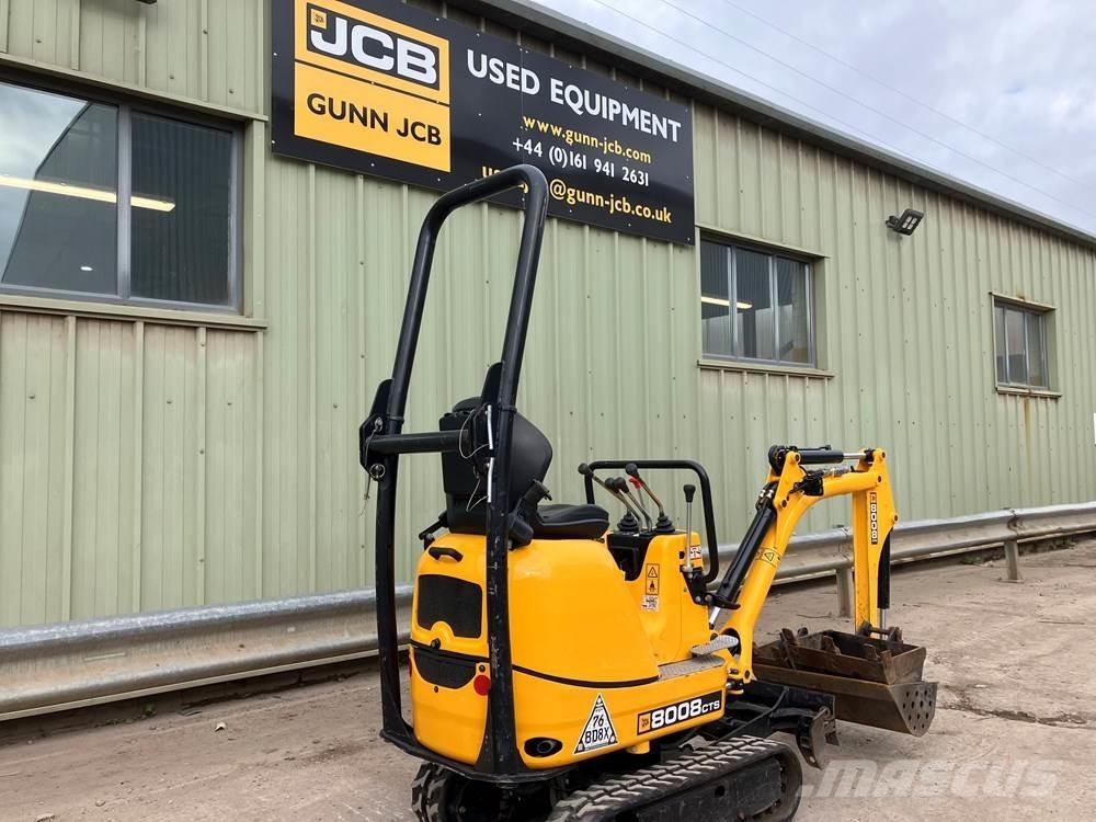 JCB MICRO 8008 Mini Escavadoras <7t
