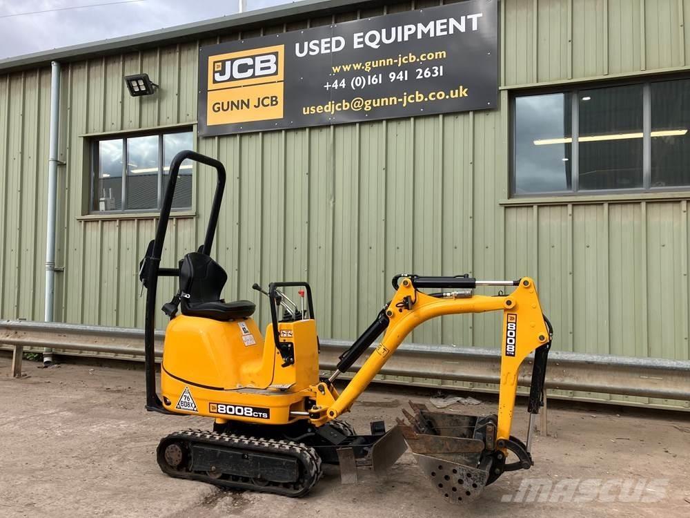 JCB MICRO 8008 Mini Escavadoras <7t