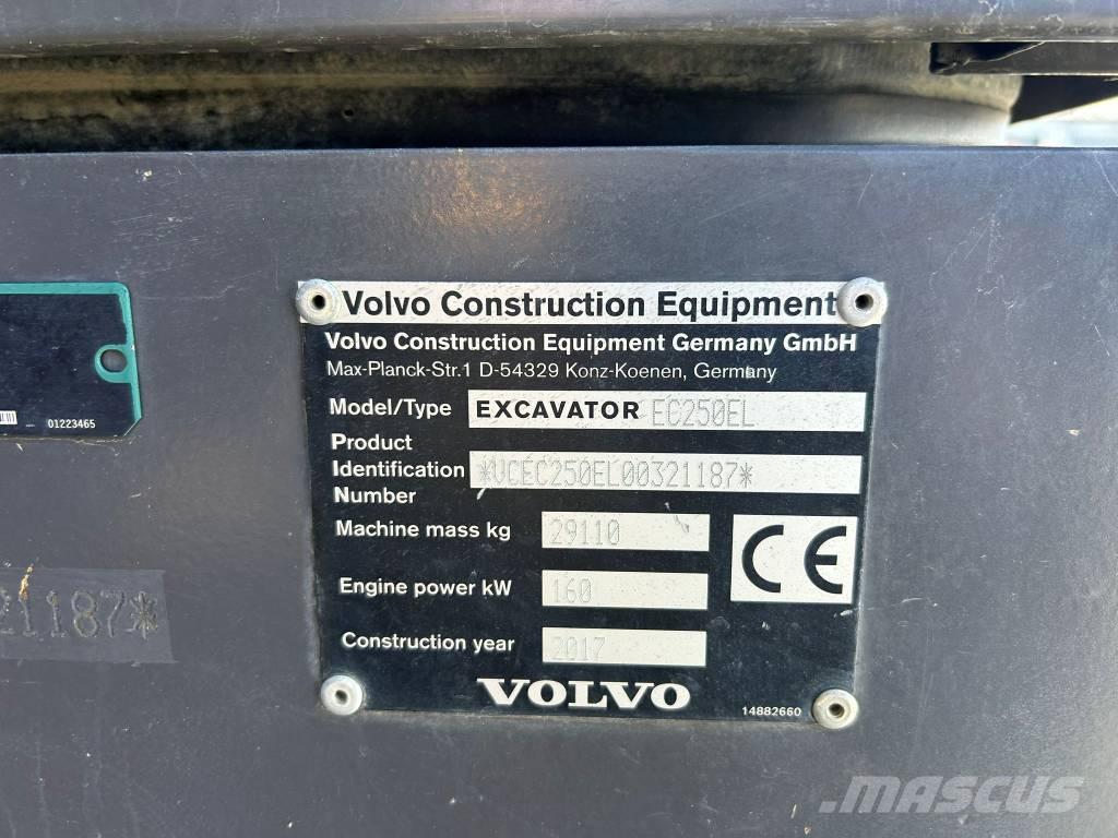 Volvo EC 250 EL Escavadoras de rastos