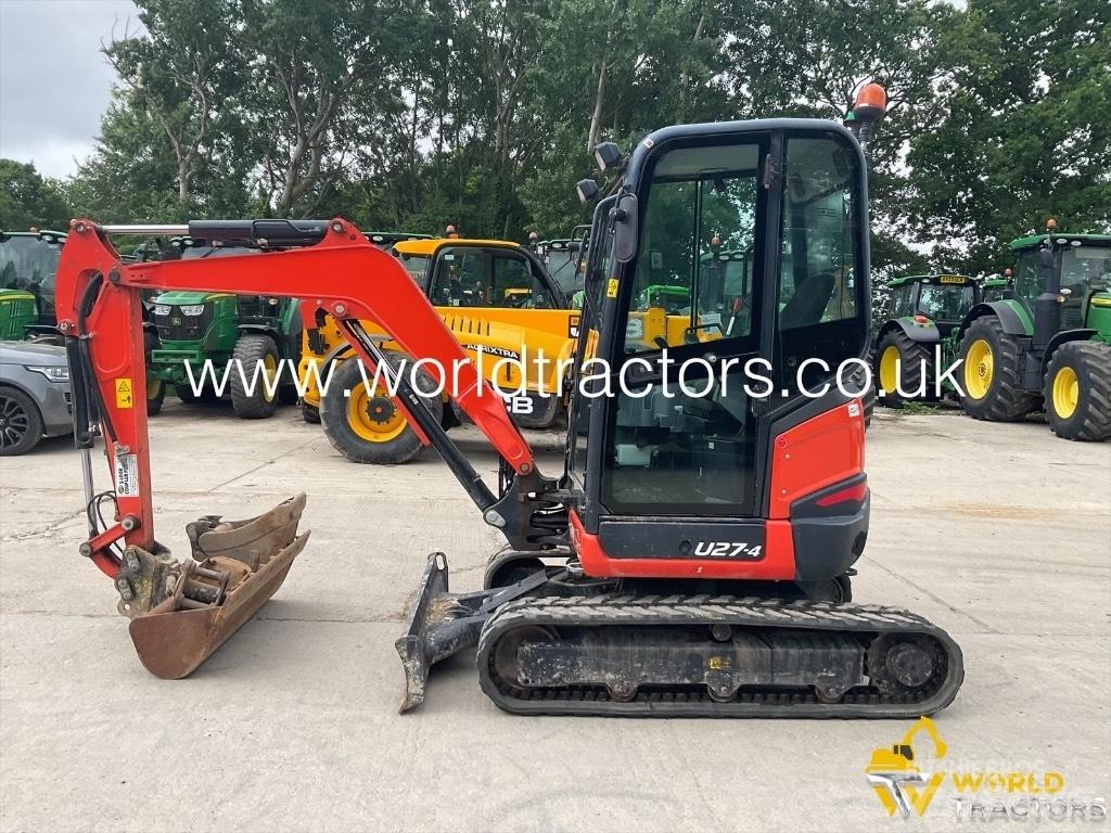 Kubota U 27-4 Mini Escavadoras <7t