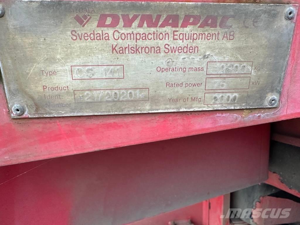 Dynapac CS 141 Cilindros Compactadores tandem
