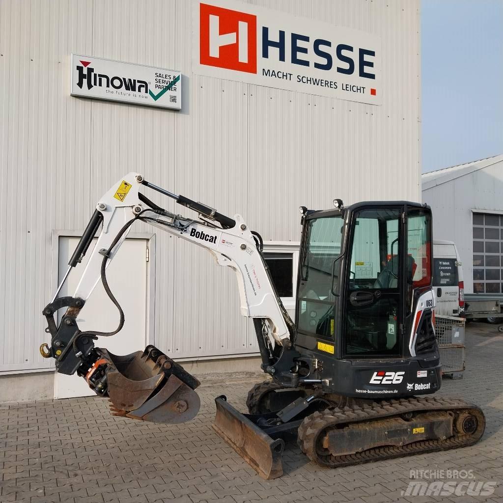 Bobcat E 26 Kabine Mini Escavadoras <7t