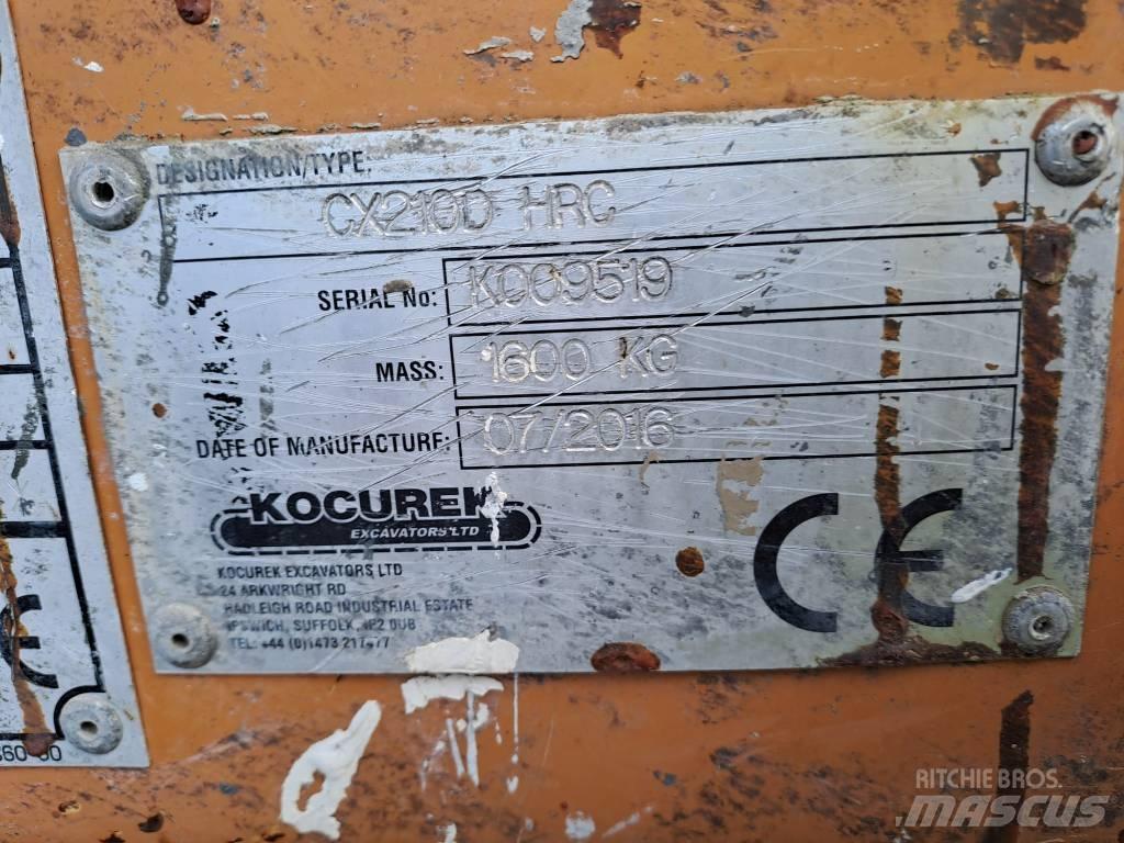 CASE CX 210 D Escavadoras de rastos