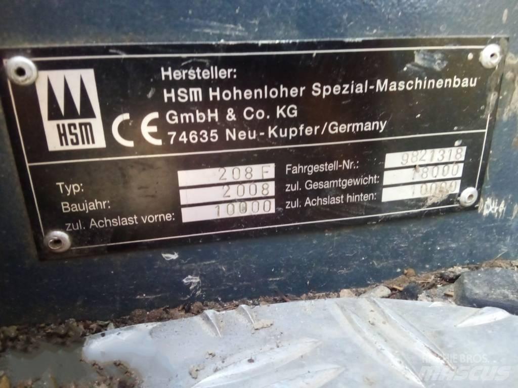 HSM 208 F Forwarders florestais
