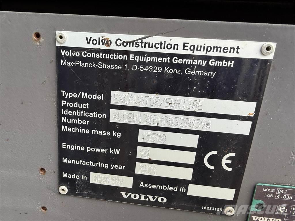 Volvo EWR130E Escavadoras de rodas