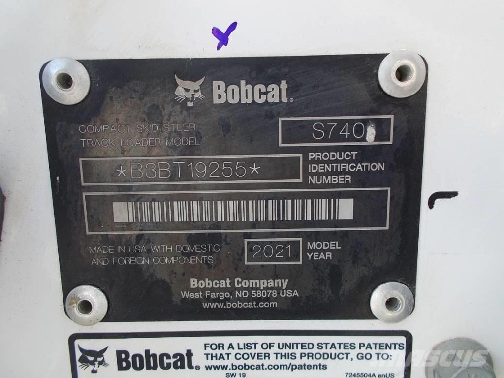 Bobcat S740 Carregadoras de direcção deslizante