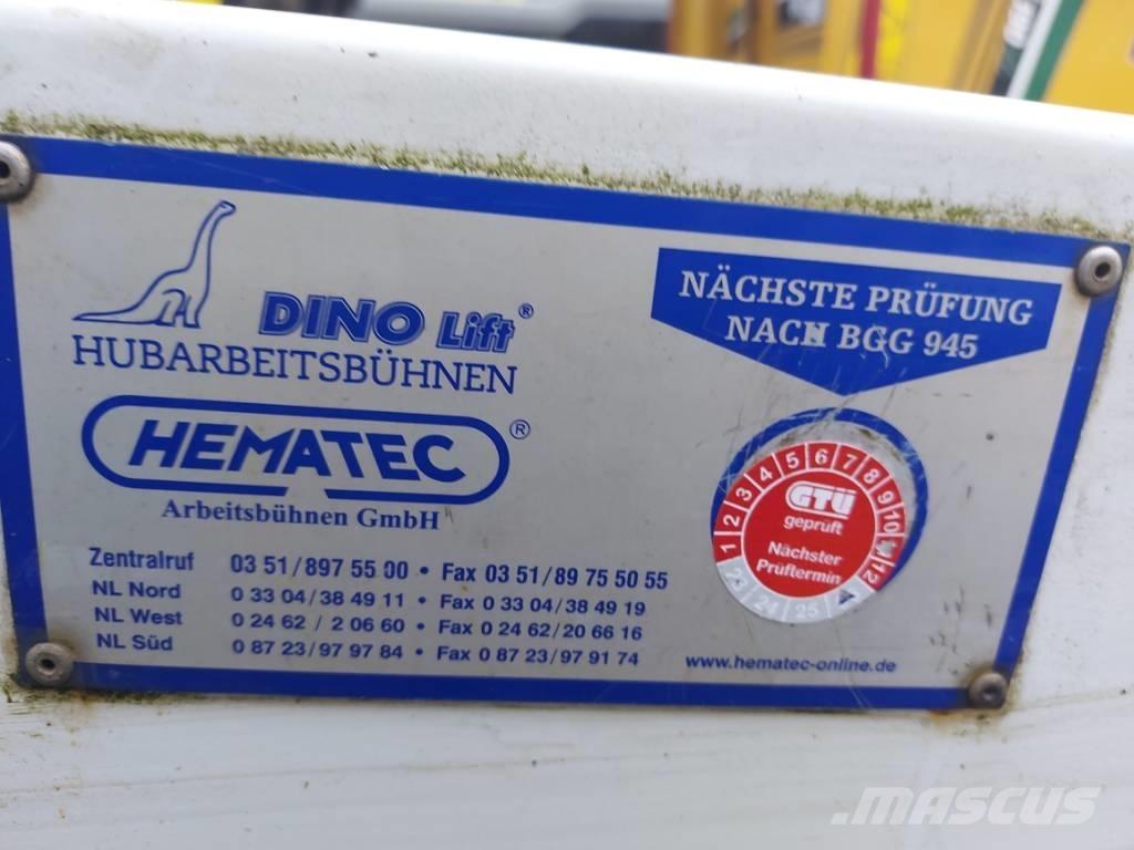 Dino 210 XT Plataformas aéreas montadas em atrelados