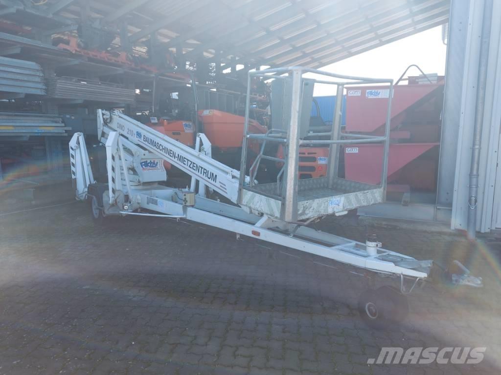 Dino 210 XT Plataformas aéreas montadas em atrelados