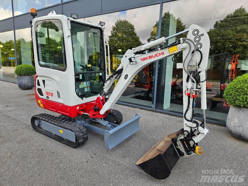Takeuchi TB 216 Mini Escavadoras <7t