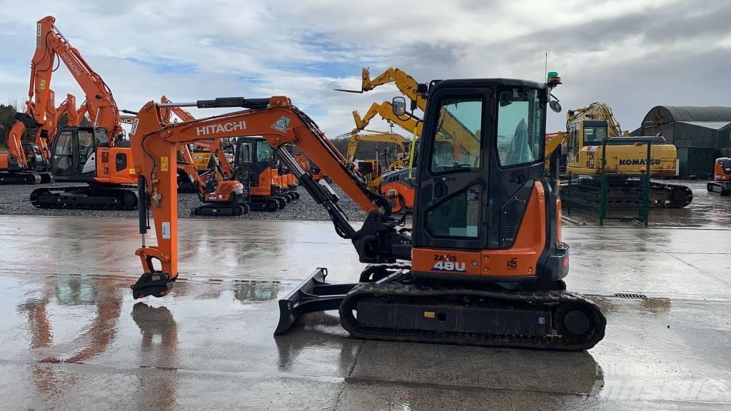 Hitachi ZX 48 U Mini Escavadoras <7t