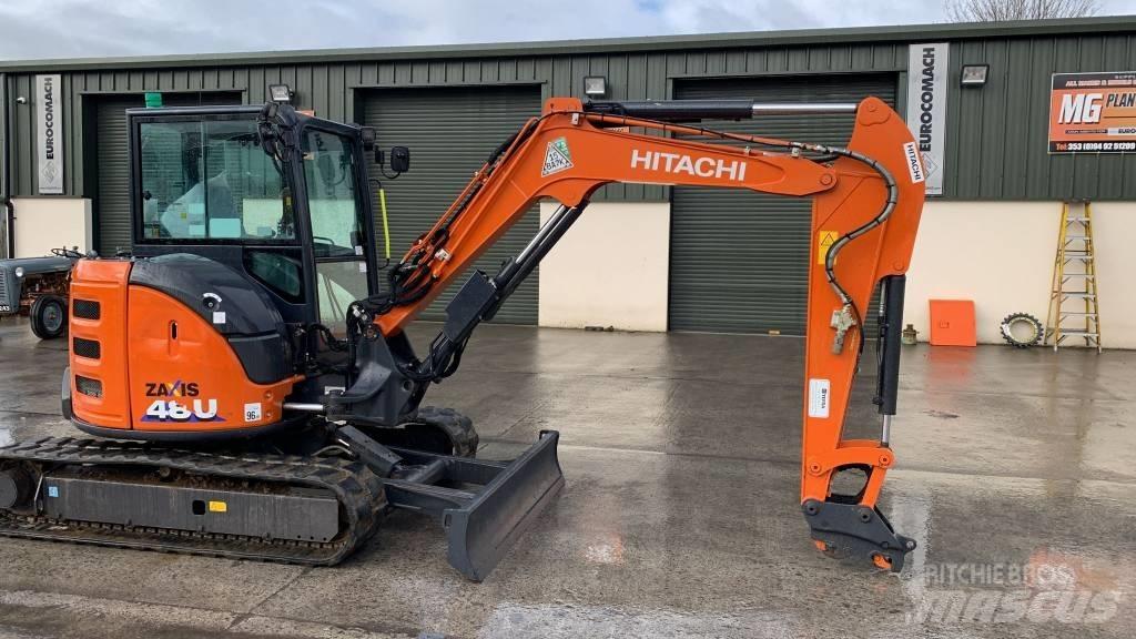Hitachi ZX 48 U Mini Escavadoras <7t